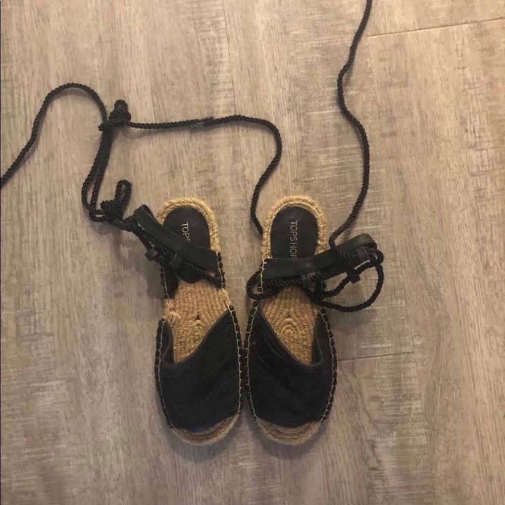 Top shop lace up espadrille sandals!